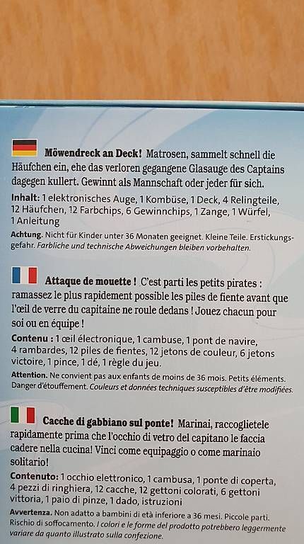 Spiele: Eye,Eye Captain – Gebraucht aus Tafers von Nathtafers 3