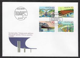 Sonderpostmarken 1991, Ersttagsbrief FDC