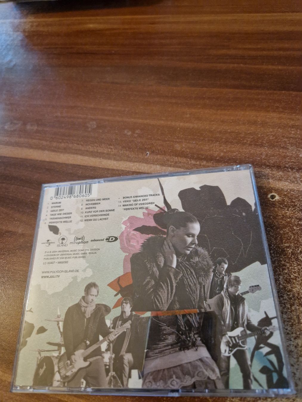 CD: Juli - Es ist Juli – Usato da Wattenwil venduto da Mage66 1