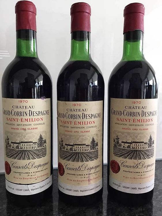 Château Grand Corbin Despagne 1970 - GCC (Gebraucht) in Avry-devant ...