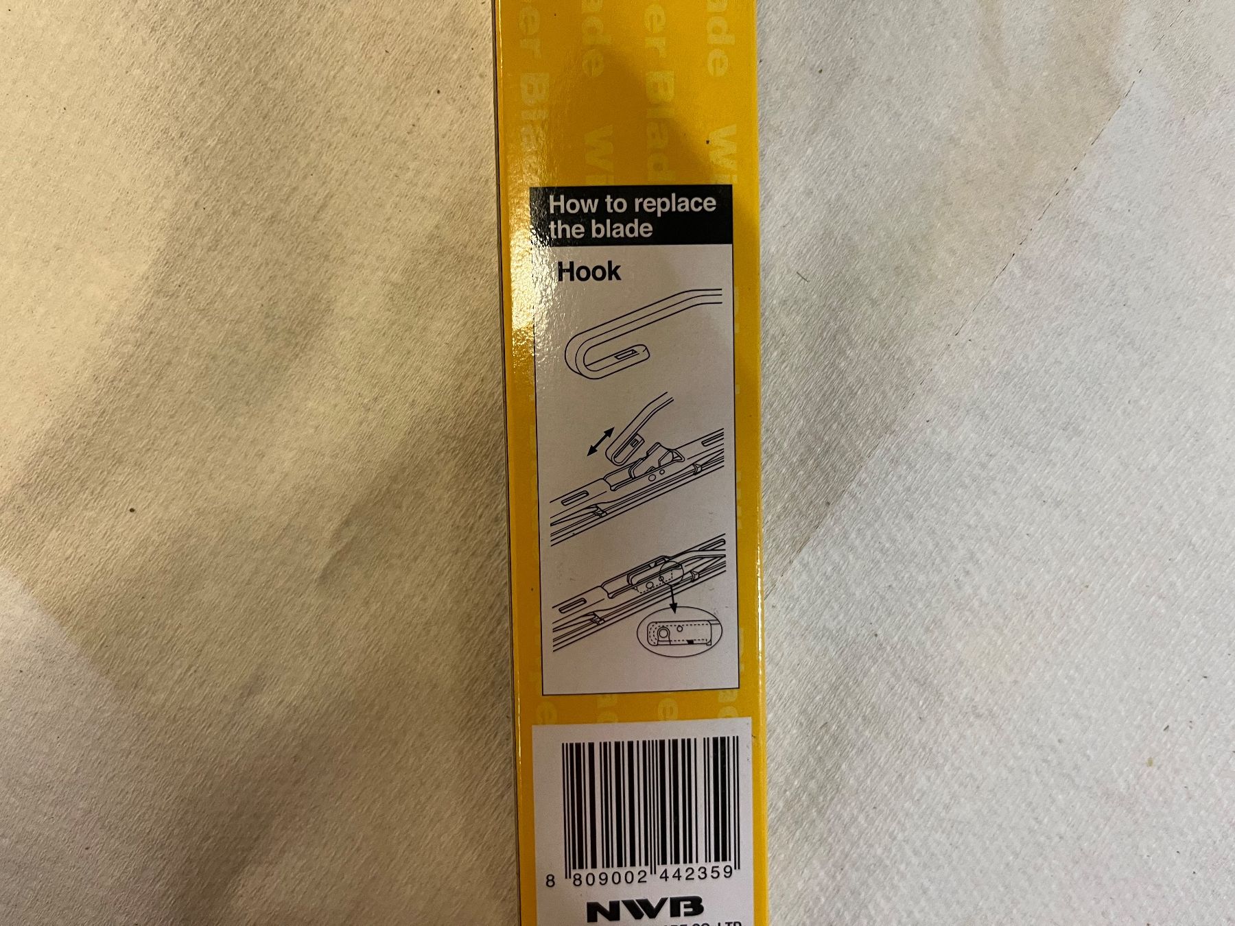 Tutti pezzi di ricambio auto: Wischerblatt/Scheibenwischer 400 mm NWB – Nuovo (secondo la descrizione) da Buch am Irchel venduto da w84adi14w 3