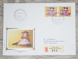 CL01 Enveloppe + Timbre Suisse 1983