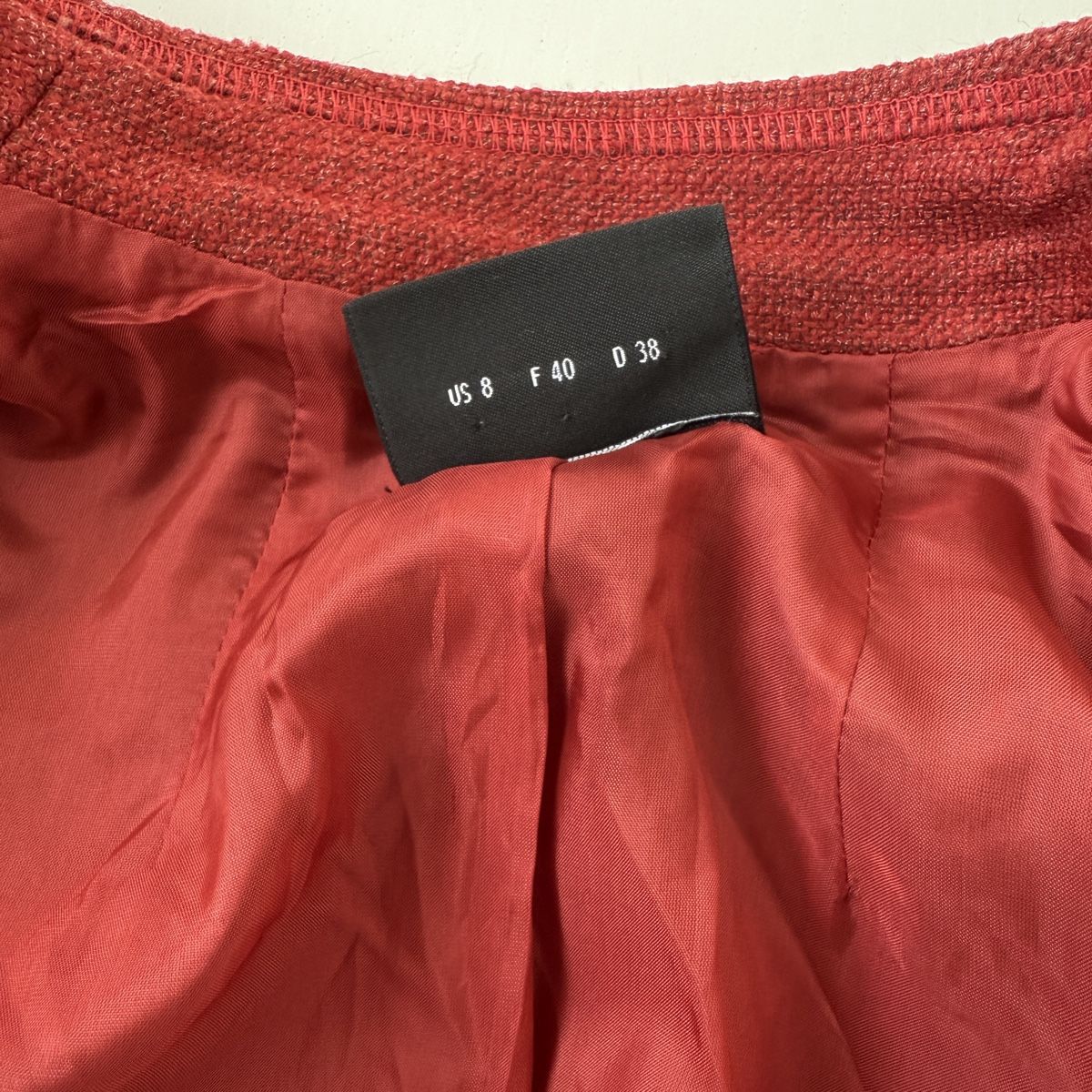 Akris Giacche: AKRIS Red Wool Jacket – Nuovo (secondo la descrizione) da Emmen venduto da Avviivva_Com2023 9