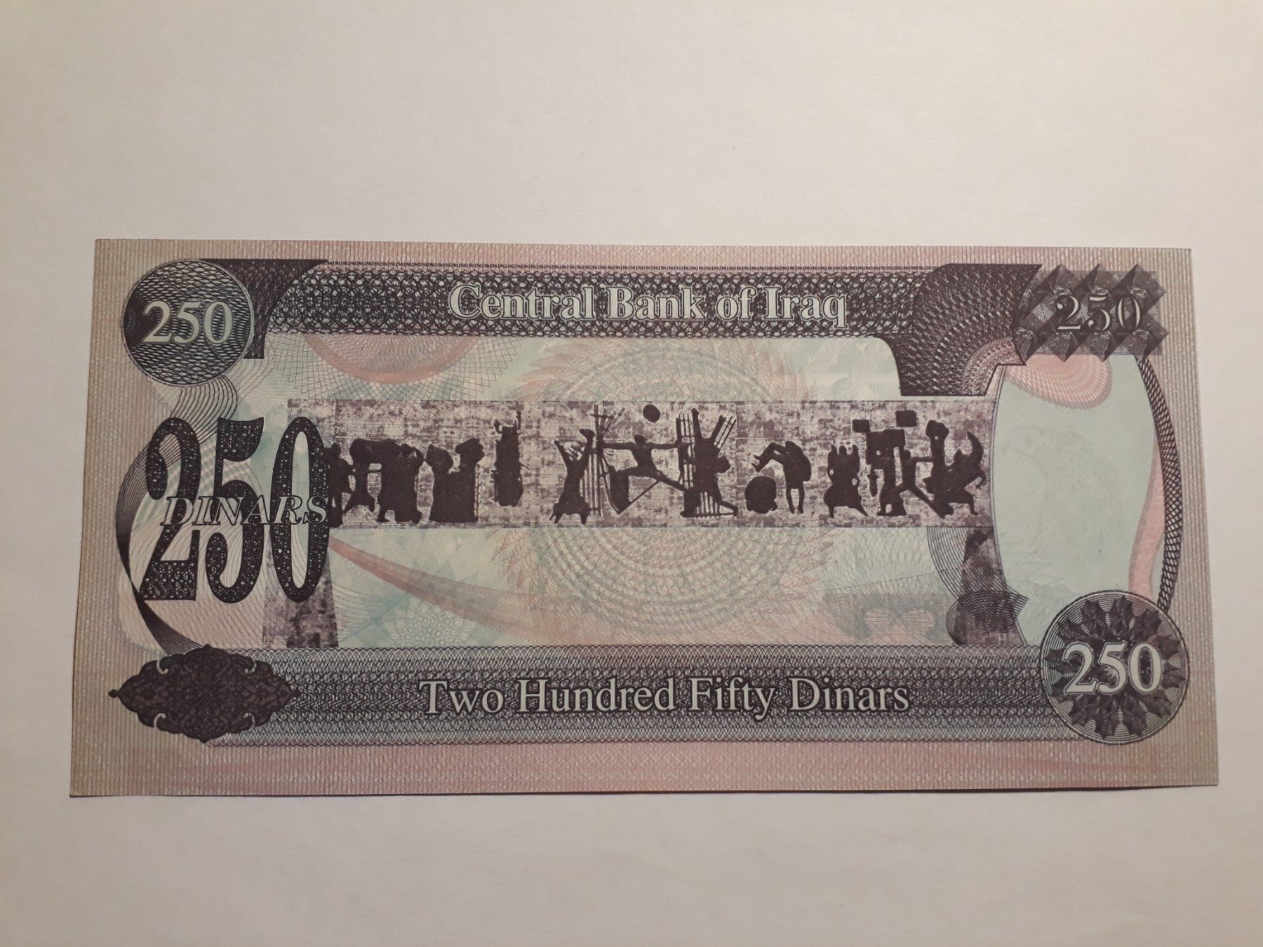 Banconote: IRAK - 250 Dinars UNC – Nuovo (secondo la descrizione) da Wichtrach venduto da LuckyLuke69 1