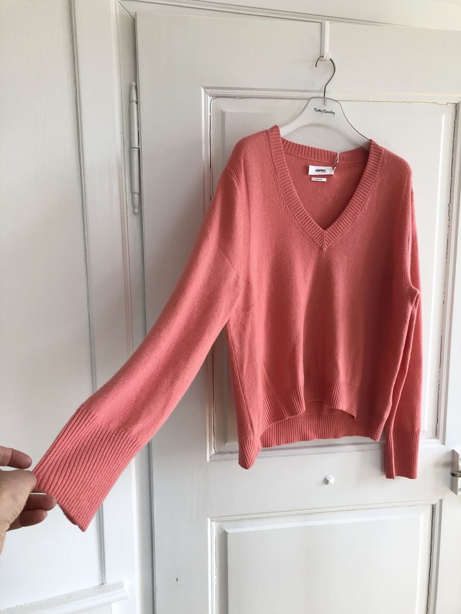 Maglioni & Felpe: Notshy Pullover 100% Kaschmir Farbe Watermelon S-L Neu – Nuovo e nell'imballaggio originale da Stäfa venduto da loveforeverlove 1
