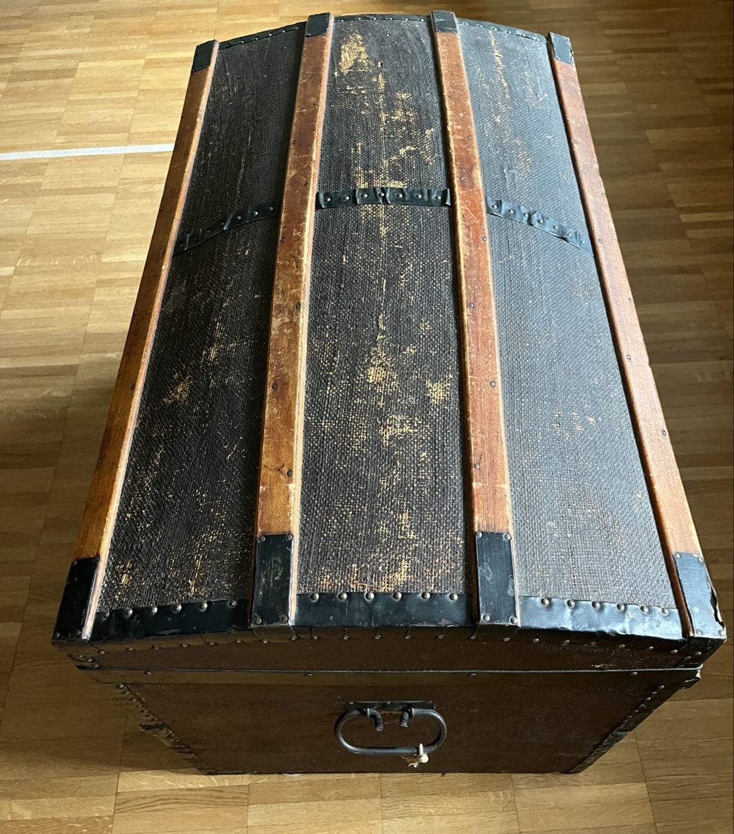 Cassapanche: Antike Truhe / Reisekoffer um 1900 – Usato da St. Gallen venduto da reg_f8h8 1