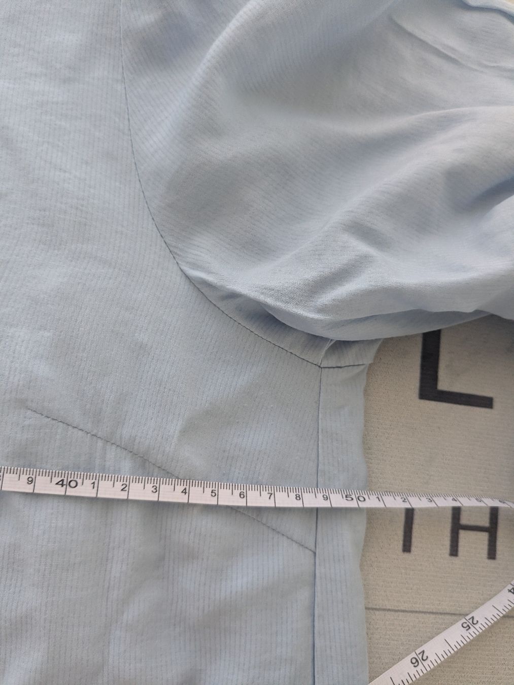 Camicette: Damen Bluse hellblau mit Rüschen Grösse S  – Usato da Rorschach venduto da olg_5qq2 3