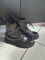 Dr. Martens Boots  Stiefel schwarz Leder Grösse 38