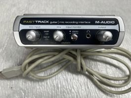 M-AUDIO Fast Track Audio Interface Gitarre/Mic