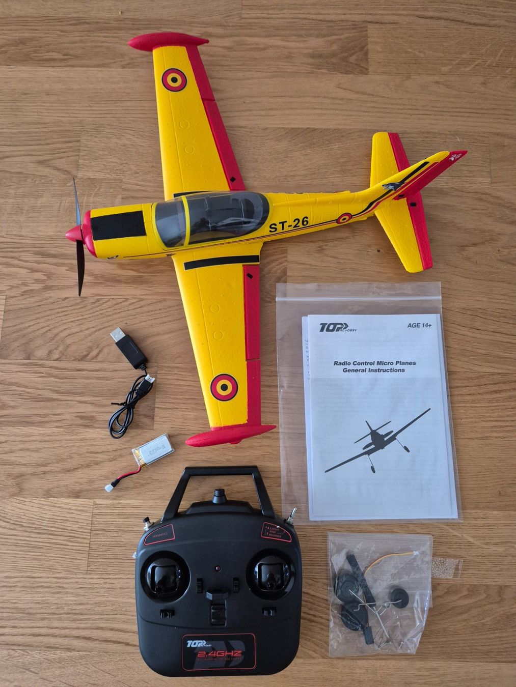 Modellismo RC: Rc Modell, TOPRCHobby, 450mm, Mini SF260, RTF, Mode 2 – Usato da Urtenen-Schönbühl venduto da Rose.9294