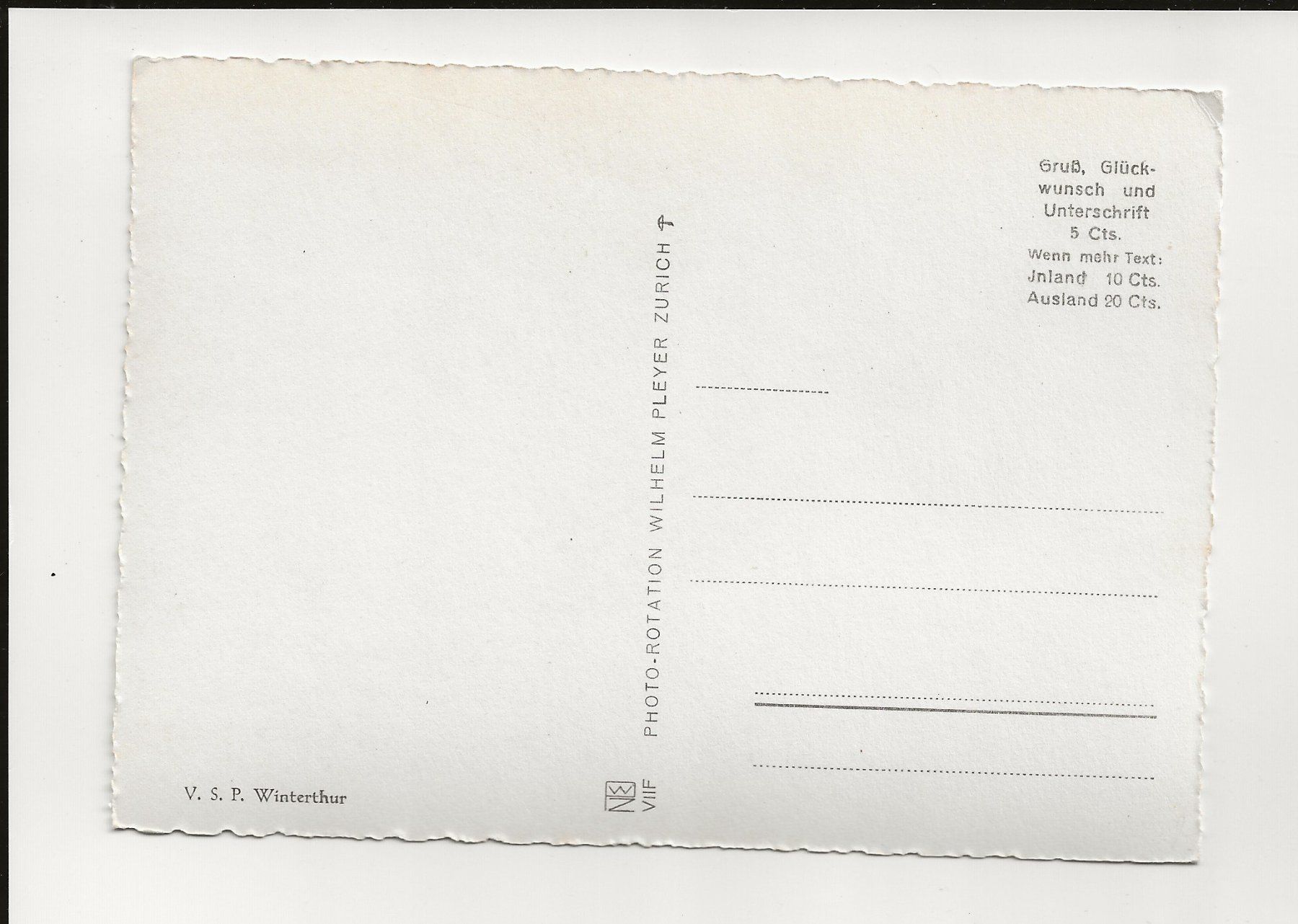 Cartes postales: AK ca. 1955 Winterthur Stadtkirche – D'occasion à Greifensee par 315WDO 1