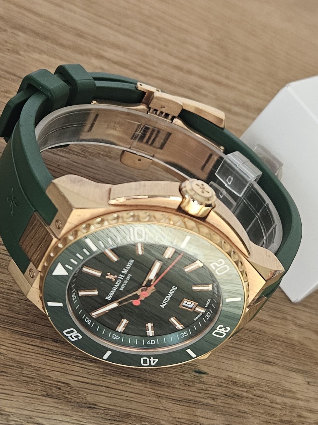 Orologi: Bernhard H. Mayer Automatic Herrenuhr 44mm – Usato da Flamatt venduto da pie_f9zm 6