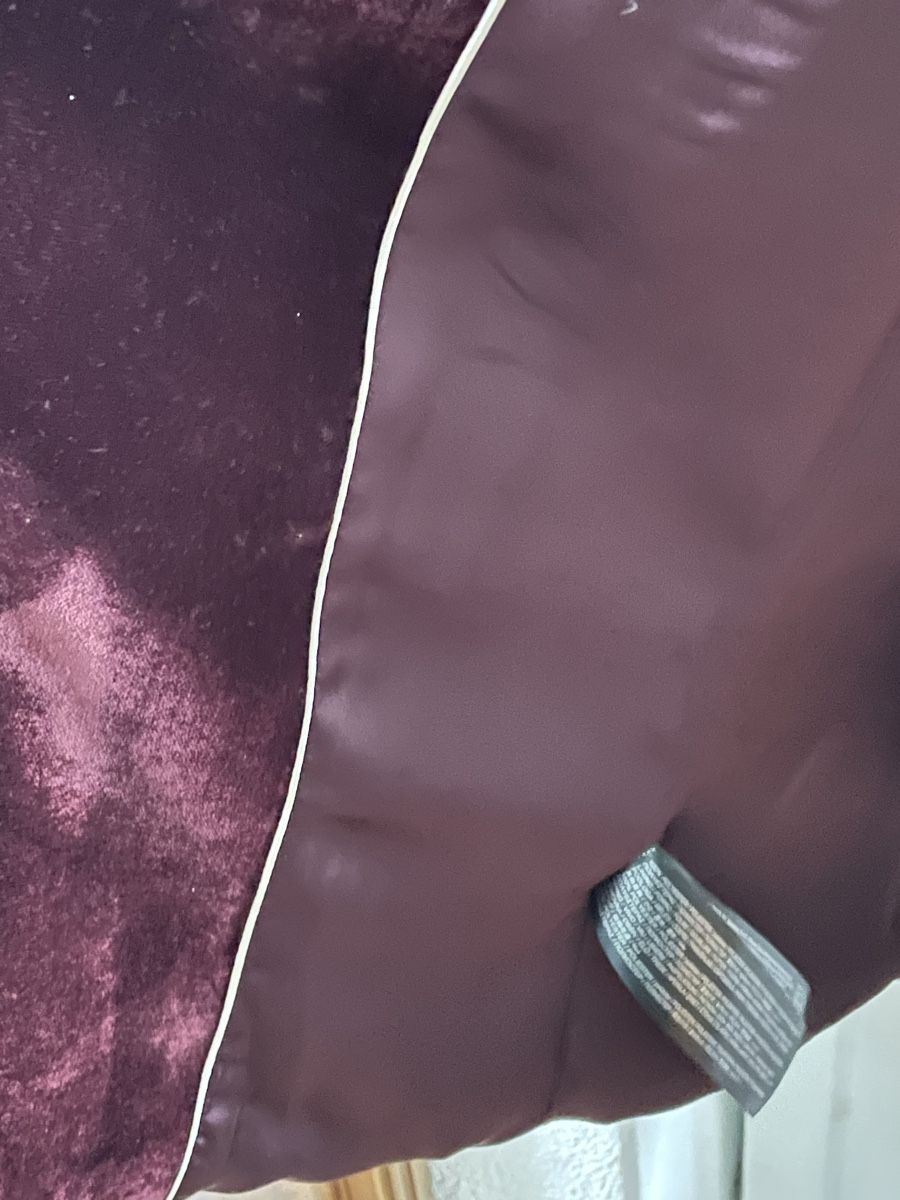 Mango Jacken: MNG Samtblazer, Grösse M, bordeaux – Neu (gemäss Beschreibung) aus Fehraltorf von Nadja0205 3