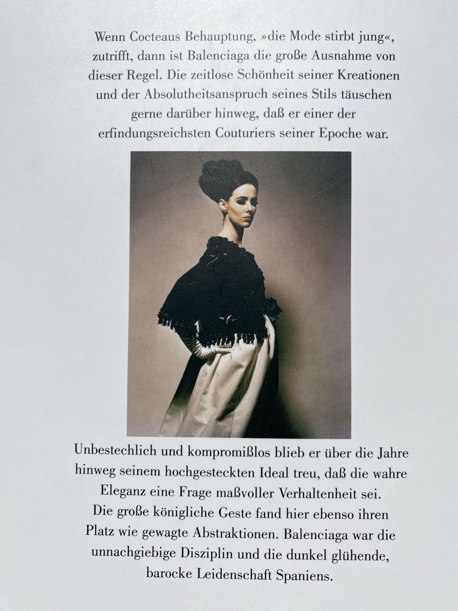 Libri: BALENCIAGA - Magier der Mode Buch – Usato da Zürich venduto da lesgarcons 5
