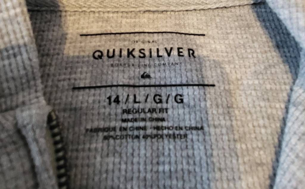 Quiksilver Maglioni & Felpe: Quicksilver Pullover full Zip Grösse 14 – Usato da Watt venduto da Aussi03 1