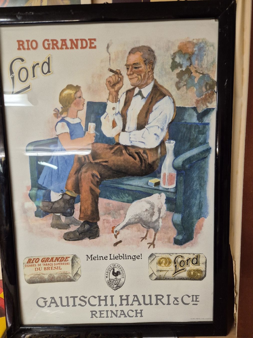 Foto & Immagini: Gautschi ,Hauri Stumpen Bild,kein Emaile Schild. – Usato da lausen venduto da powerram