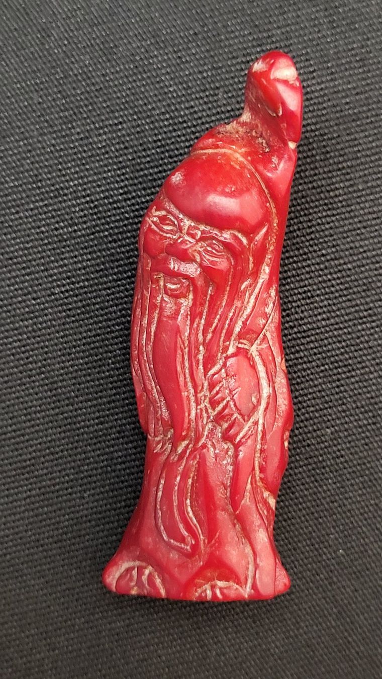 Statuette: Korallen-Schnitzerei BUDDHA – Usato da Basel venduto da spinne02 6
