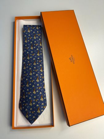 Hermès Biber Krawatte