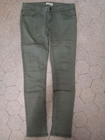 Pantalon skinny vert kaki OXXY Taille 40