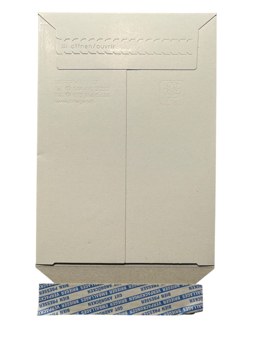Buste & buste per spedizione: 50 Kartonkuverts mit Selbstklebeverschluss, weiss – Nuovo e nell'imballaggio originale da Bülach venduto da StoreInShopSwiss