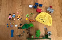 Playmobil 5435 Familien-Camping mit Pop-up-Zelt