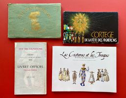 Fête des Vignerons Albums 1955 - 1977 - 1999