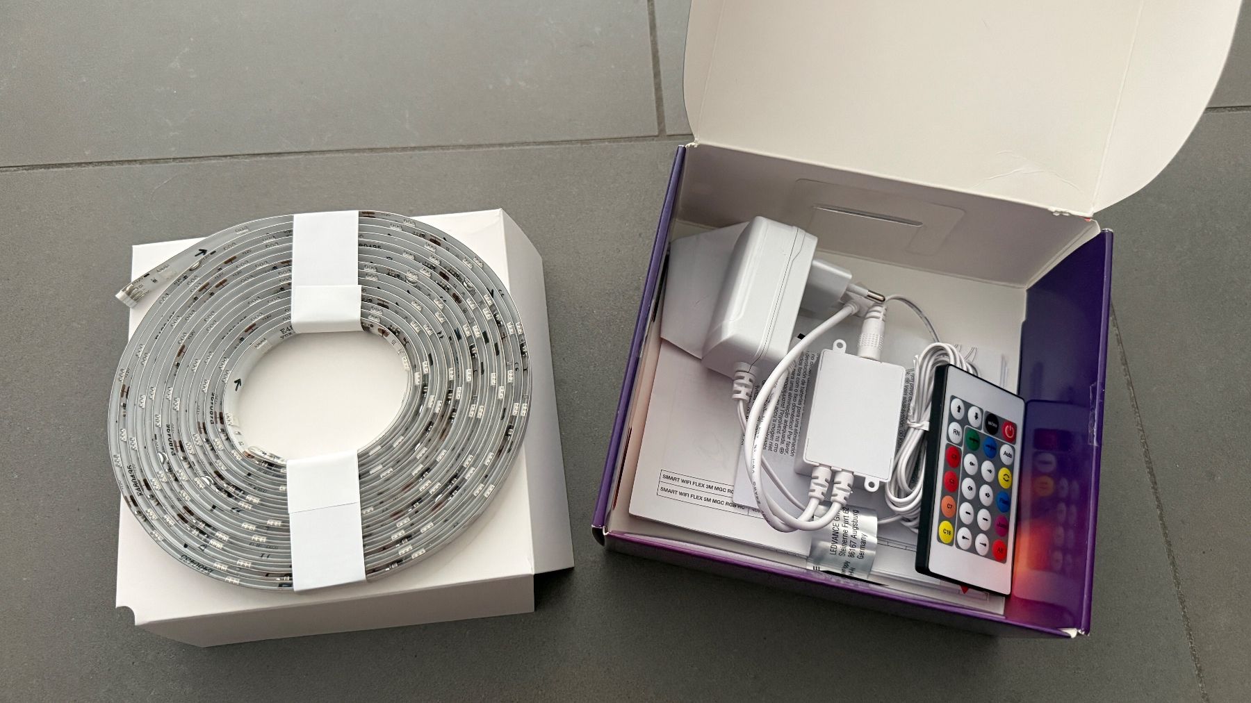 Ghirlande e barre luminose: LEDVANCE SMART+ WIFI FLEX 5M LED-Streifen – Nuovo e nell'imballaggio originale da Rotkreuz venduto da pschwerz 2