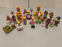 PLAYMOBIL Prinzessinnen-Set: gr. Figuren- & Möbelset