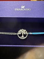 Armband Swarovski Silber blau mit Kristallen