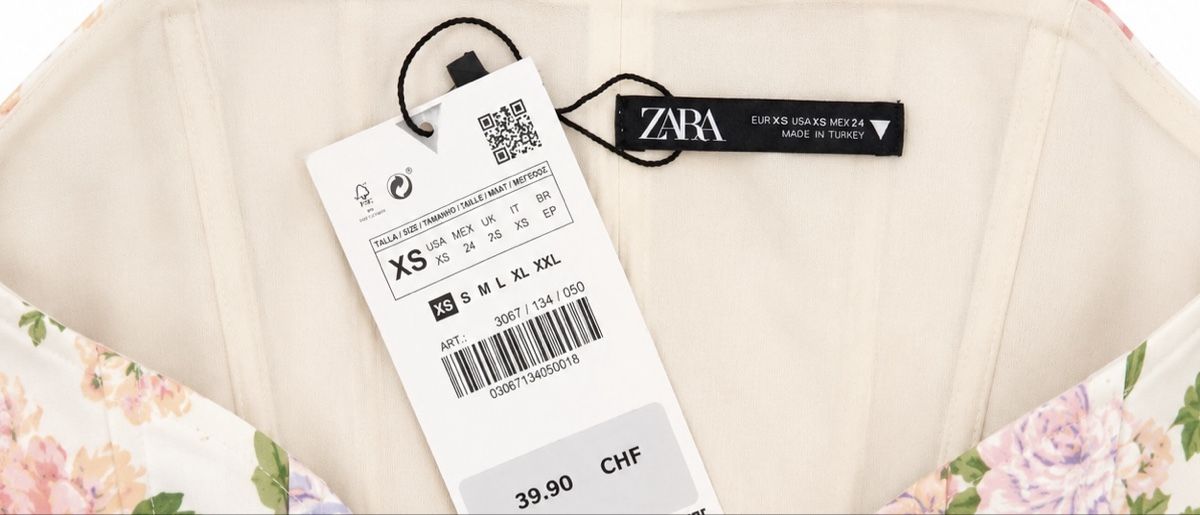 Zara Top: Corset Blumenmuster Top - ungetragen – Nuovo e nell'imballaggio originale da Aarberg venduto da LovelyThings_ 3
