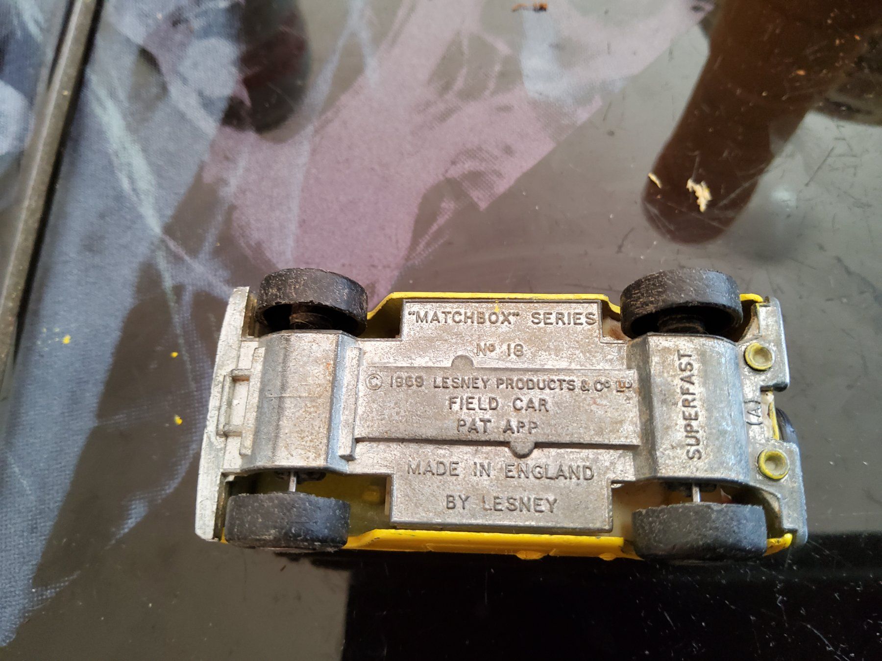 Matchbox Modellautos: Matchbox "Lesney" Superfast No 18, "Field Car" von 1969 – Gebraucht aus Basel von rol_rmg6 3