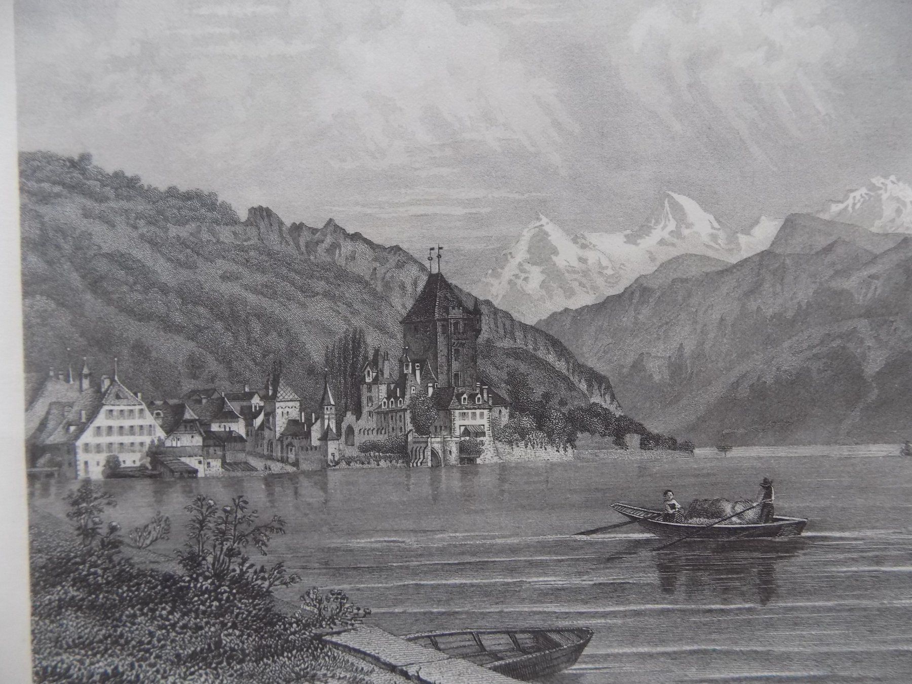 Incisioni: Oberhofen Thunersee – Usato da Risch venduto da Rischli15 6