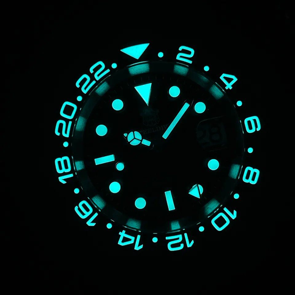 Uhren: Steeldive Jubilee Herrenuhren "Pepsi" GMT – Neu und originalverpackt aus Suhr von sjay.Cv 5