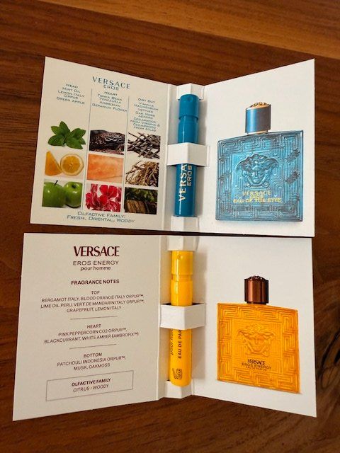Versace Parfum & Eau de Toilette: Neu Versace Herren Duftproben Set, 5 mal x 1ml – Neu und originalverpackt aus Wilen b. Wollerau von rosmarin13 4