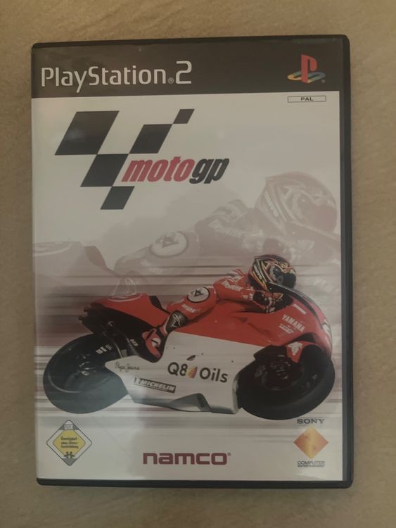 Jeu De Course Moto GP Jeu Vidéo Moto GP 3 - Version PlayStation 2 (PS2) - Bon état, Boîtier Et Instructions Pocket Moto