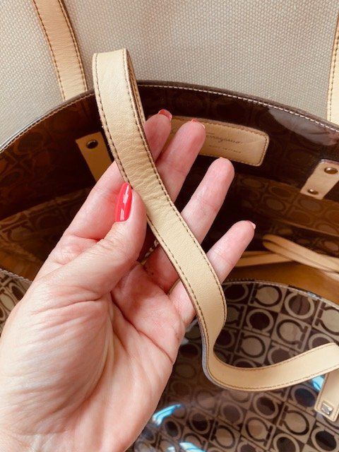 Salvatore Ferragamo Borse da donna: Original Salvatore Ferragamo Strandtasche – Usato da Zürich venduto da Zasazu 6