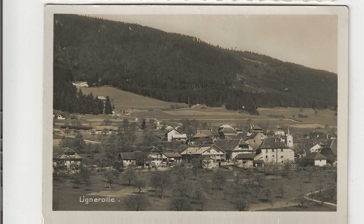Cartoline postali: Lignerolle, 1931 – Usato da Spiez venduto da Niesen20