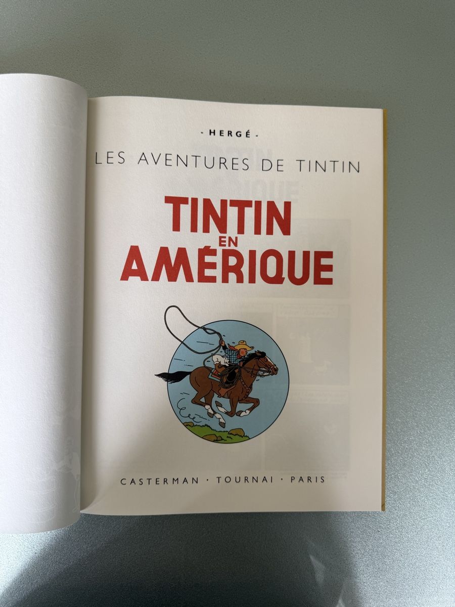 Fumetti: BD Tintin en Amérique. – Nuovo (secondo la descrizione) da Rossens FR venduto da ced_9pt8 3