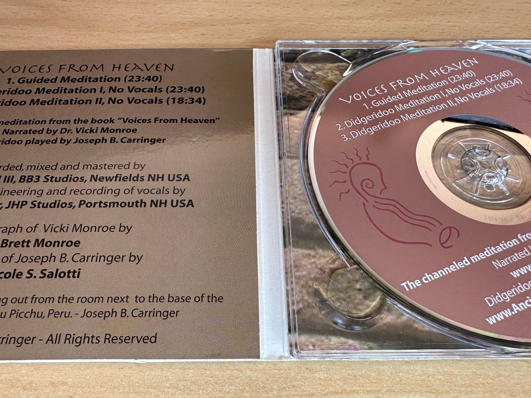 CD: Vicki Monroe - Voices From Heaven – Usato da Rikon im Tösstal venduto da Alpenmutz 2