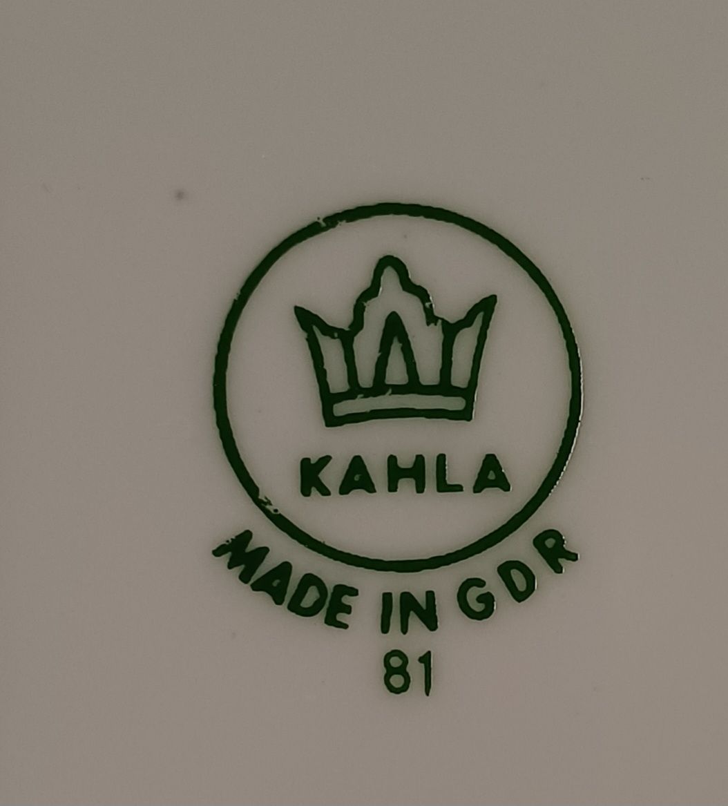 Kahla Teller: 8 Dessert - Teller Kahla – Gebraucht aus Merenschwand von Brockinell 3