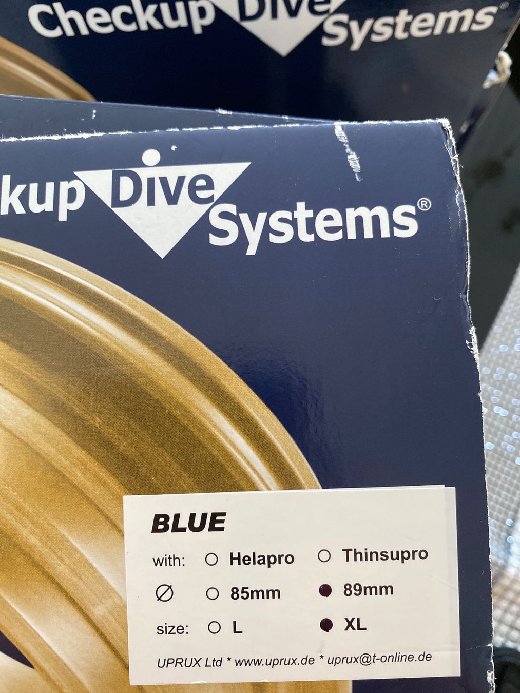 Guanti & manicotti: Trockenhandschuhe Checkup Dive System Gr. XL – Nuovo e nell'imballaggio originale da Pfäffikon ZH venduto da Deko-Stopp 1