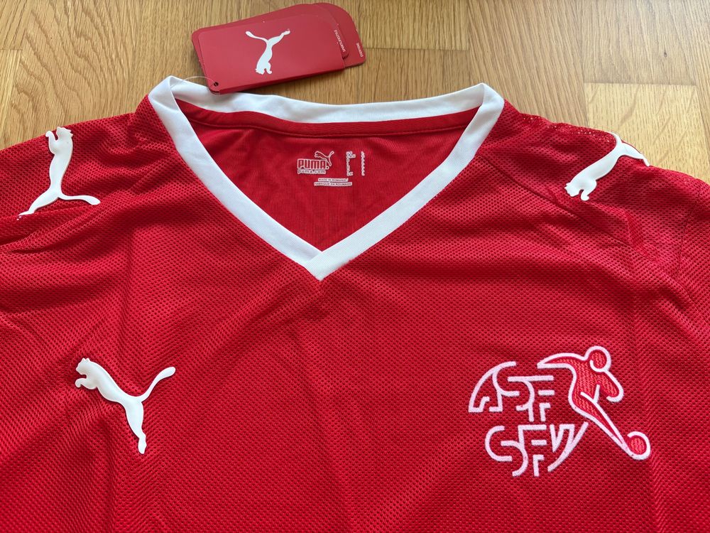 Schweizer Nati Maillots de corps & Pantalons: ORIGINAL SCHWEIZ NATI TRIKOT EM 2008 PUMA L NEU – Neuf avec emballage d'origine à Birr par kma1234 2