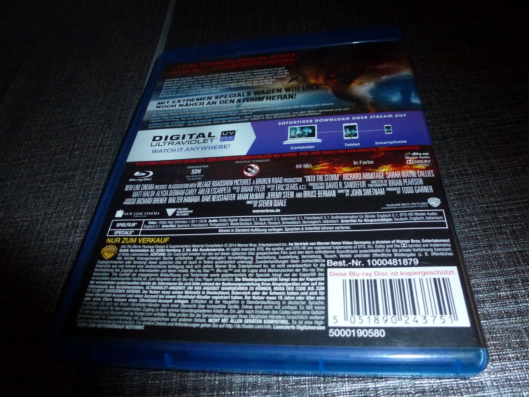 Tutti i DVDs: Storm Hunter BLU-RAY – Usato da Olten venduto da Disc-Verkauf 2