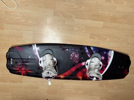 Wakeboard Dirty mit Bindung gut erhalten
