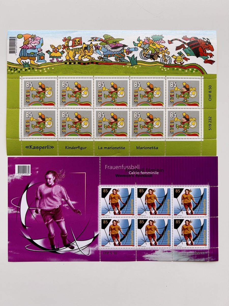 Tutti i francobolli: Frankatur Postfrisch CHF 100.- – Nuovo (secondo la descrizione) da Glattbrugg venduto da Artos67 3
