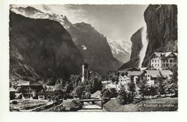 LAUTERBRUNNEN mit Staubbach u. Jungfrau