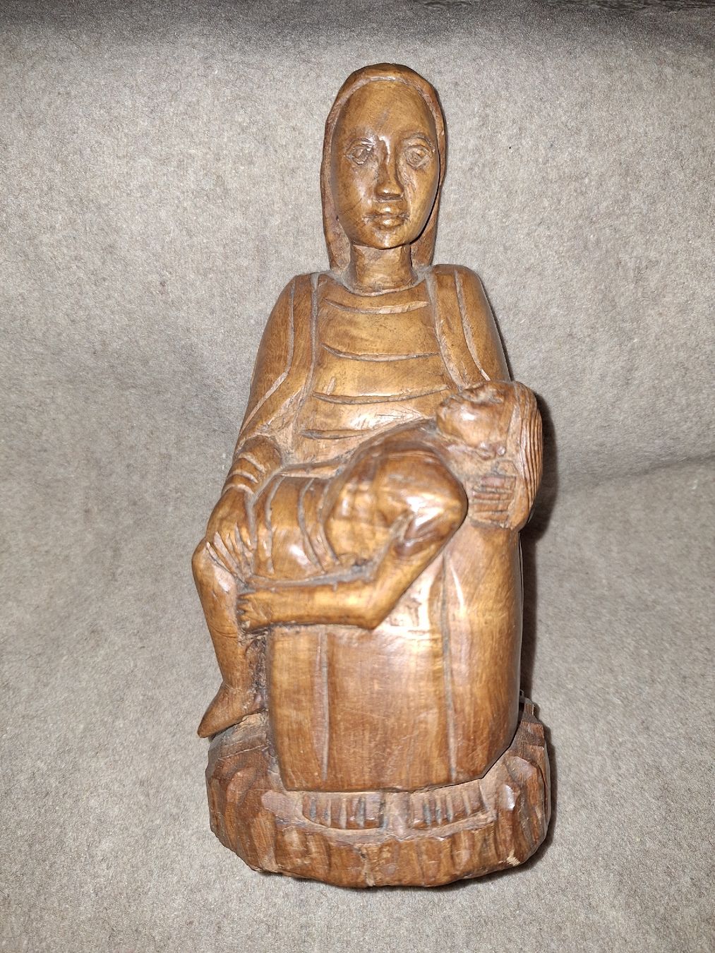Sculture & Statue: Heiligen Statue, Holz 23,5cm – Usato da Vilters venduto da Fleiflomi