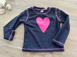 OshKosh B'gosh UV-Shirt, Gr. 24M, Langarm, Badeschutz Herz💖