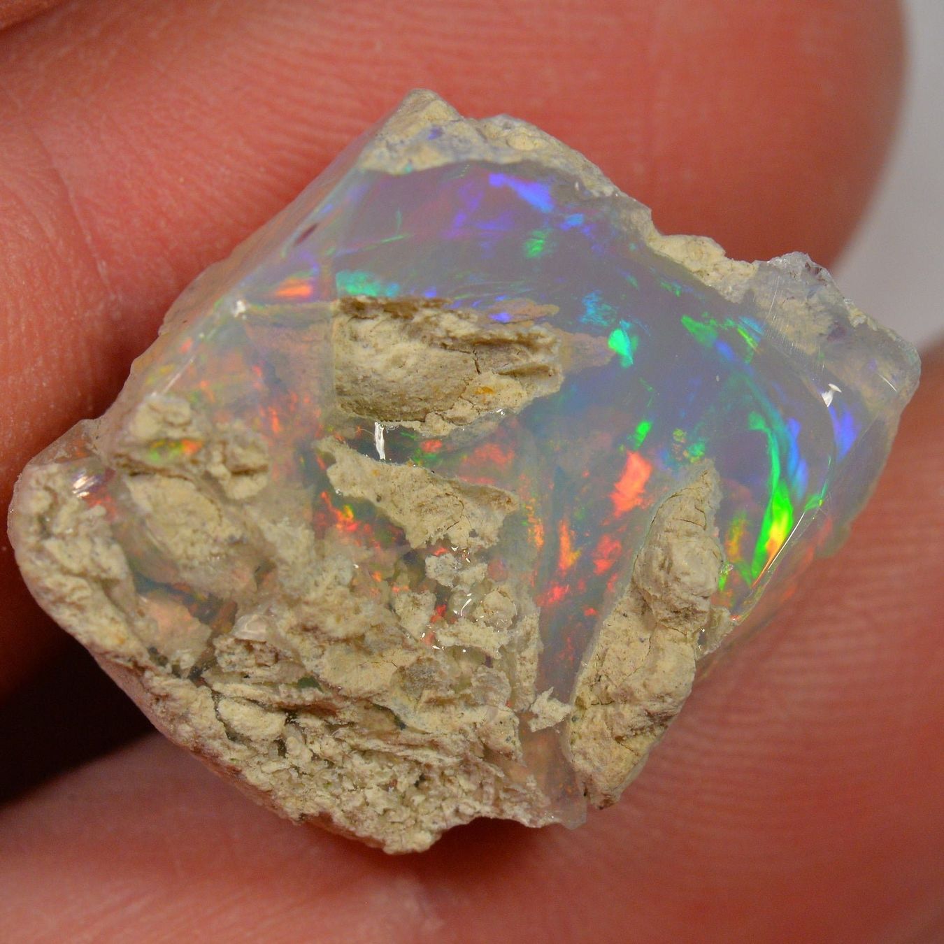 Pietre preziose: 18 Karat - Roher Äthiopischer Welo Opal – Nuovo (secondo la descrizione) da Rüti ZH venduto da DeinOpal 1