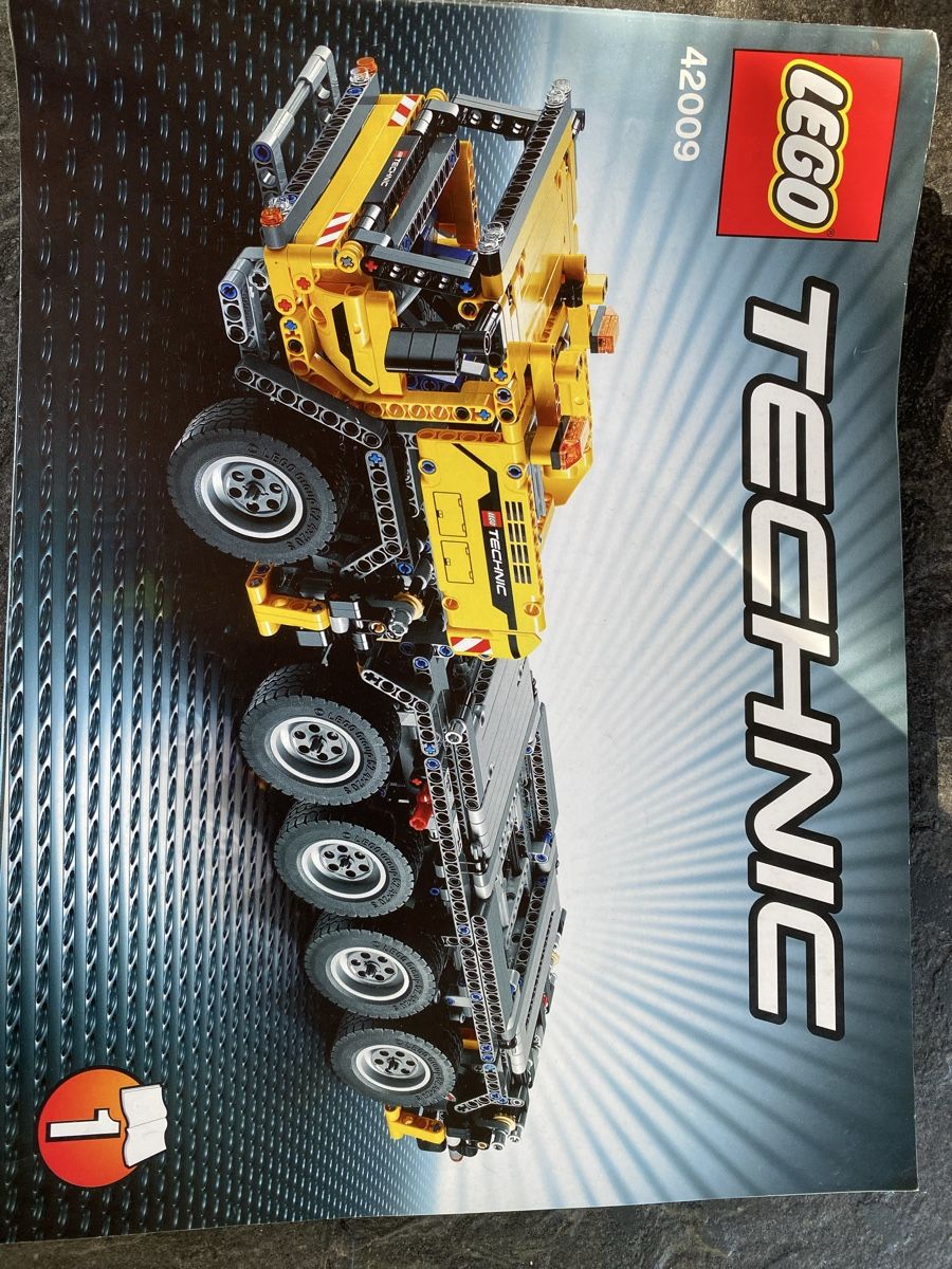Lego Kit di costruzioni: Lego Mobiler Schwerlastkran #42009 – Usato da Egliswil venduto da sil_x8hr